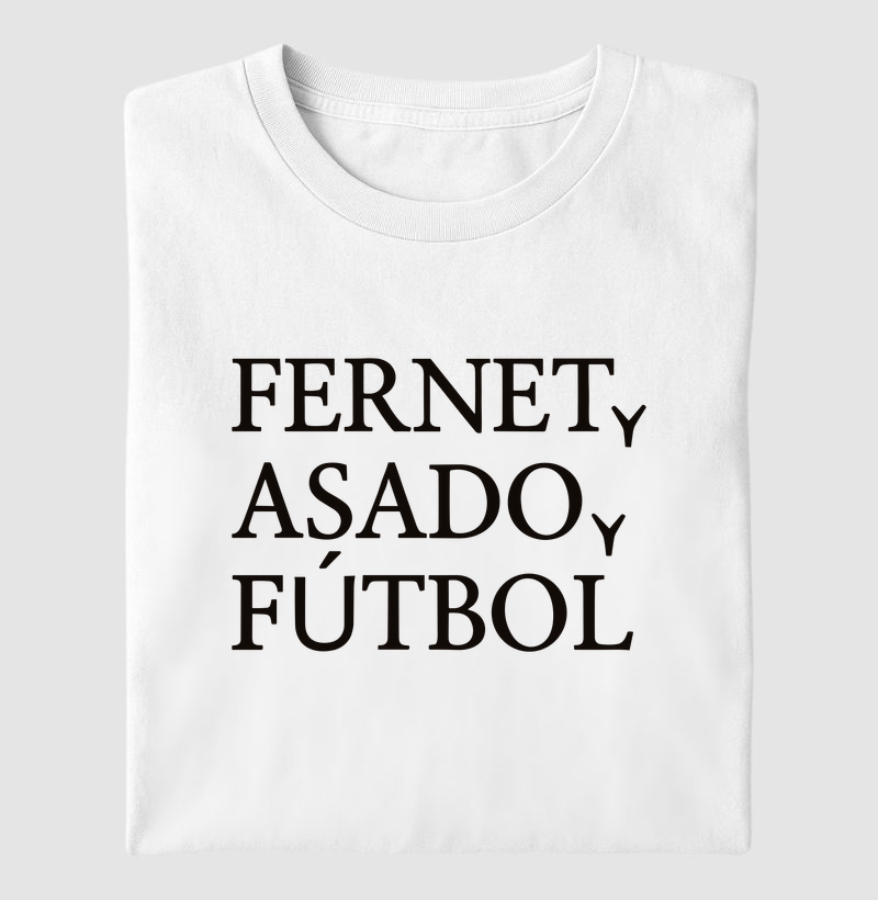 FERNET Y ASADO Y FÚTBOL