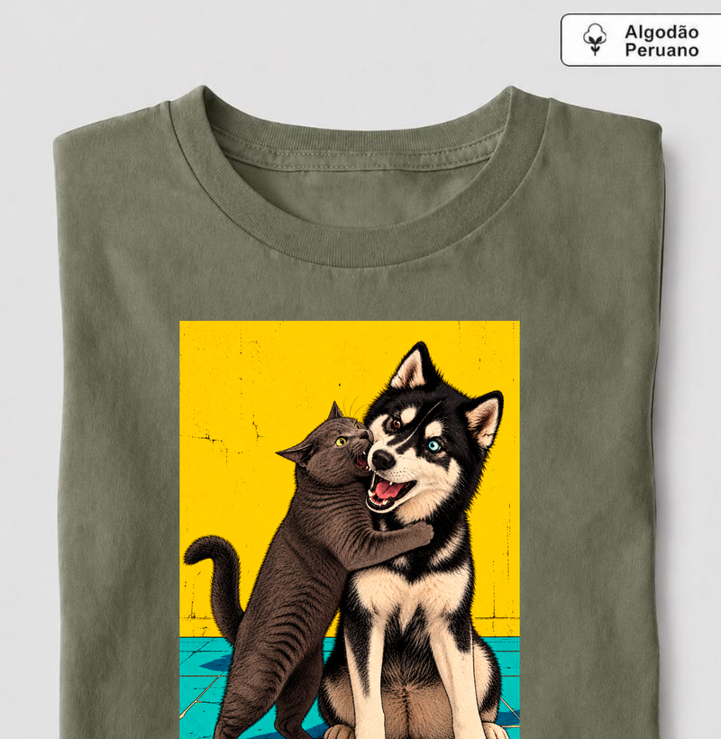 🐱❤️🐺 Amor à Primeira Mordida 🐾💥