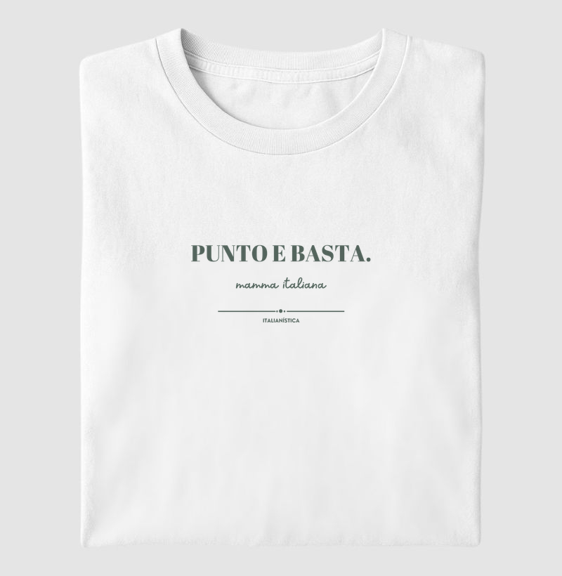 Punto e basta (mãe italiana)