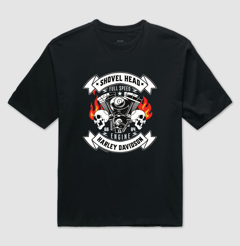 Camiseta Oversized Shovel