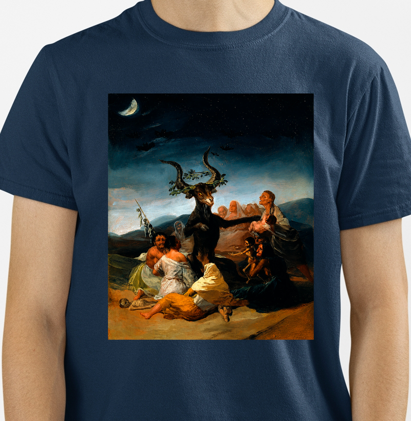 Camiseta Francisco de Goya El Aquelarre Dark Art 