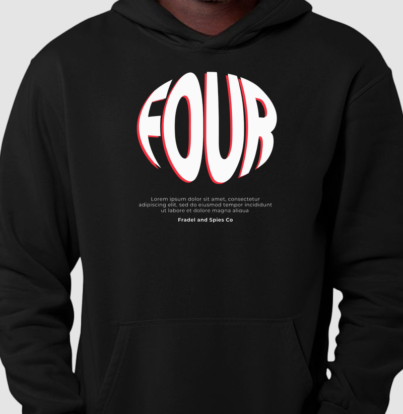 Moletom com Capuz FOUR