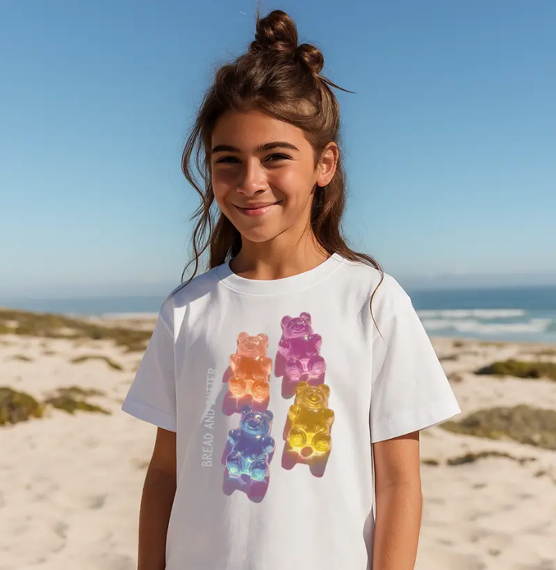 Camiseta Infantil All Jelly Bear