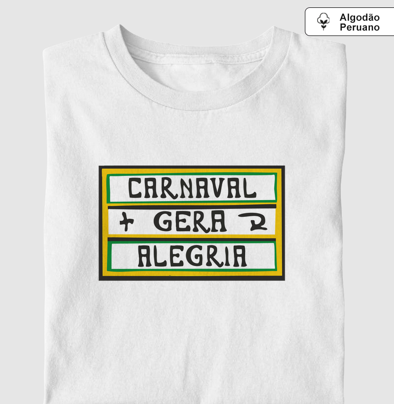 Algodão Peruano - Carnaval Gera Alegria