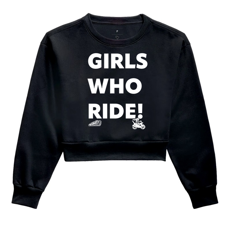 Cropped Moletom Girls Who Ride