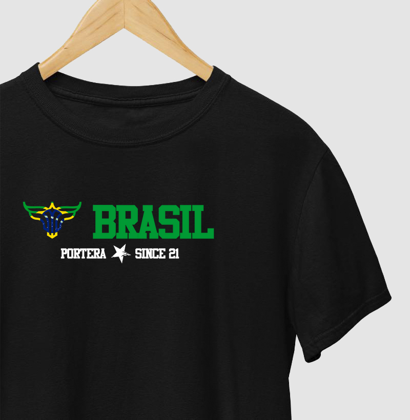 Bandeira do Brasil com Logo 