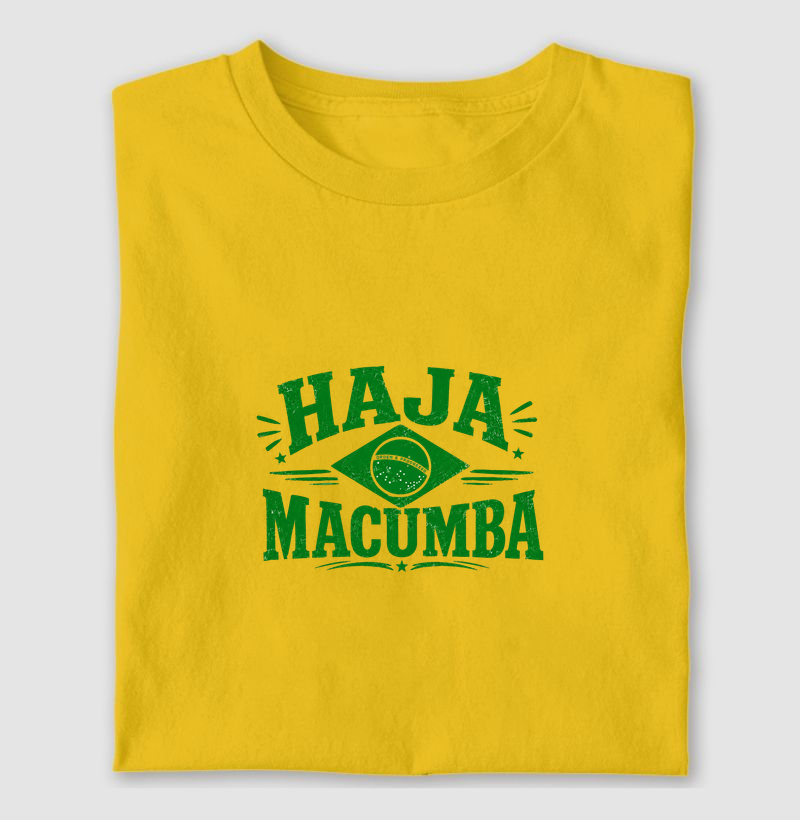 Camiseta Haja Macumba Algodão Premium