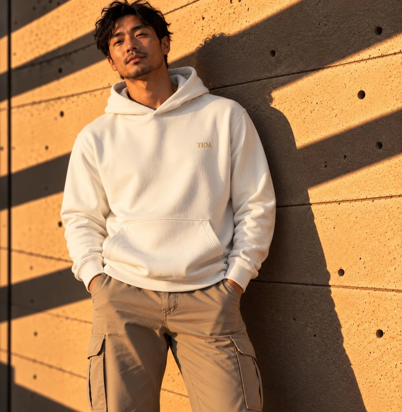 TRM Timeless Hoodie Off White