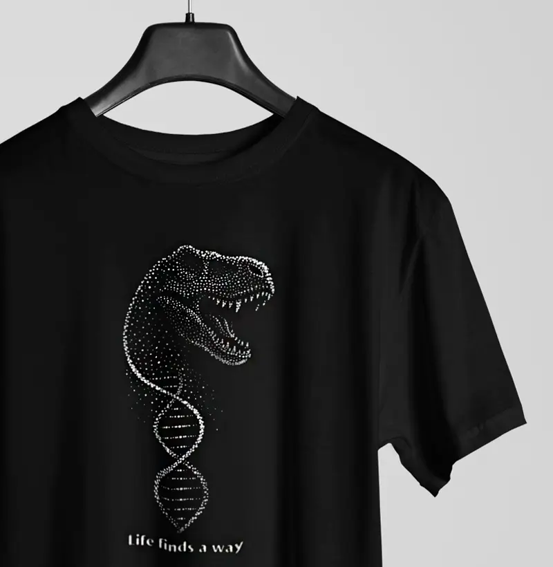 Camiseta - "Life finds a way"