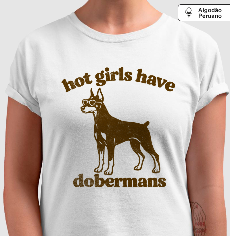 Hot girls have dobermans