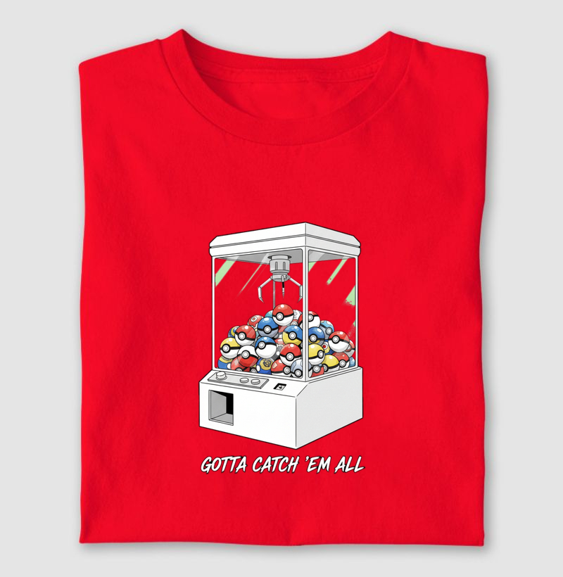 Camiseta Catch 'Em All