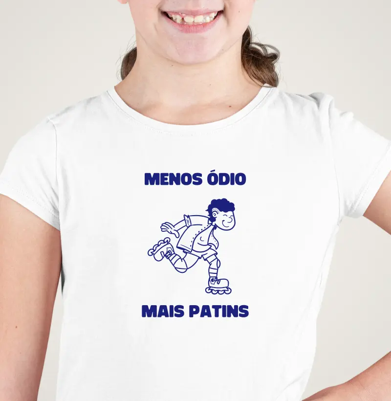 Menos ódio, mais patins