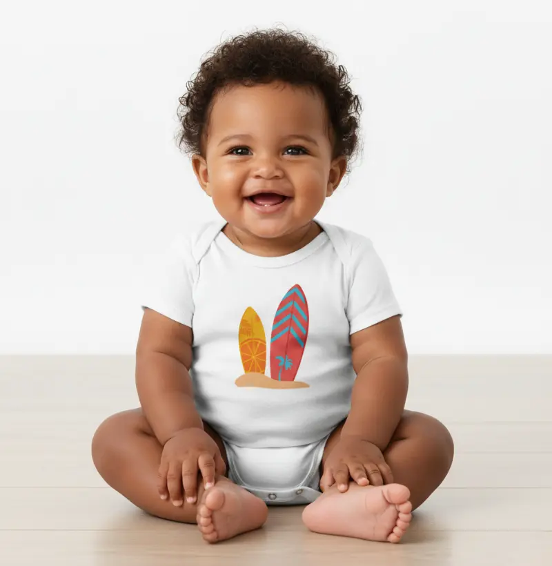 Estampa Surfboards - Body Infantil