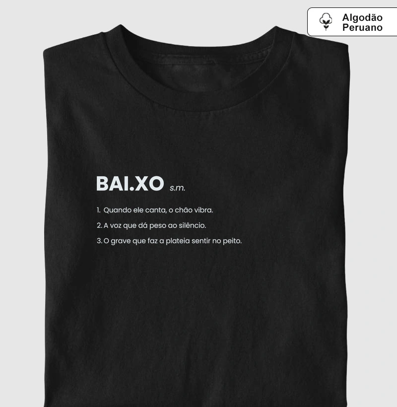 Baixo - Dicionário Lírico