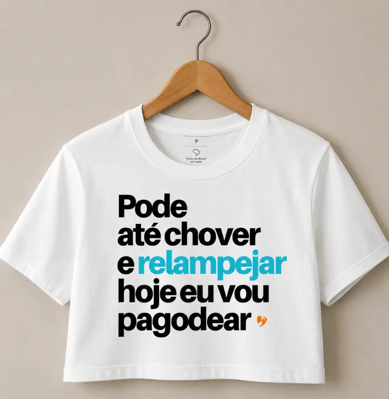 Pode até chover e relampejar