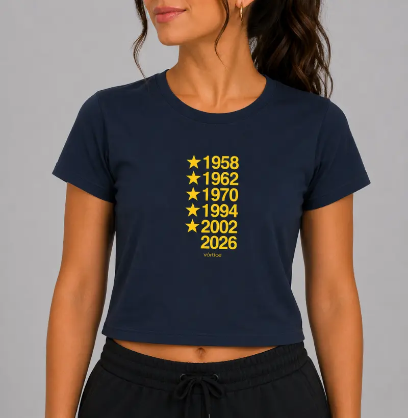 Baby look - 1958, 1962, 1970, 1994, 2002, 2026