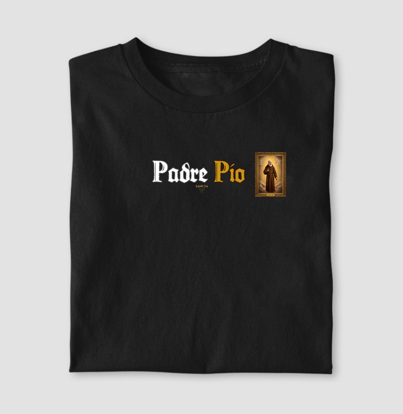 São Padre Pio - Arte Barroca - Minimalista