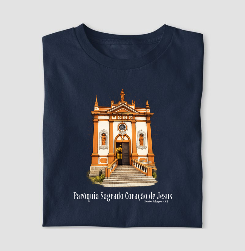 Camiseta Paróquia Sagrado Coração de Jesus (Porto Alegre - RS)