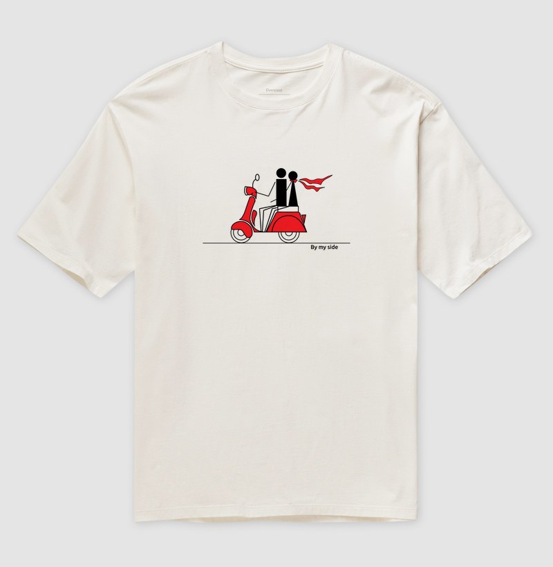 Com você eu vou - Oversized