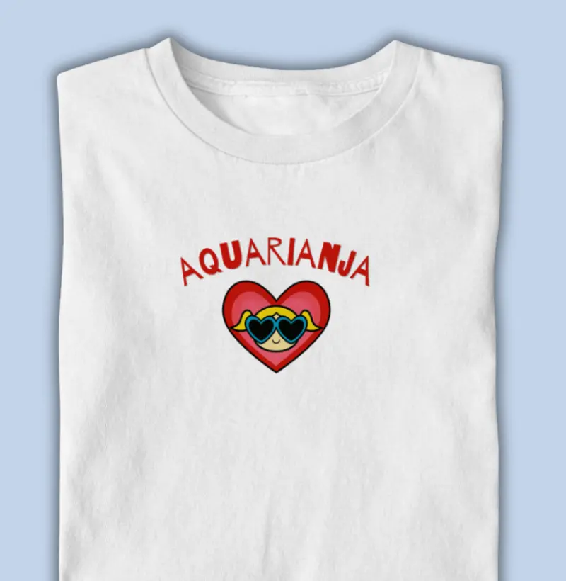 signos - aquarianja - lindinha pop art