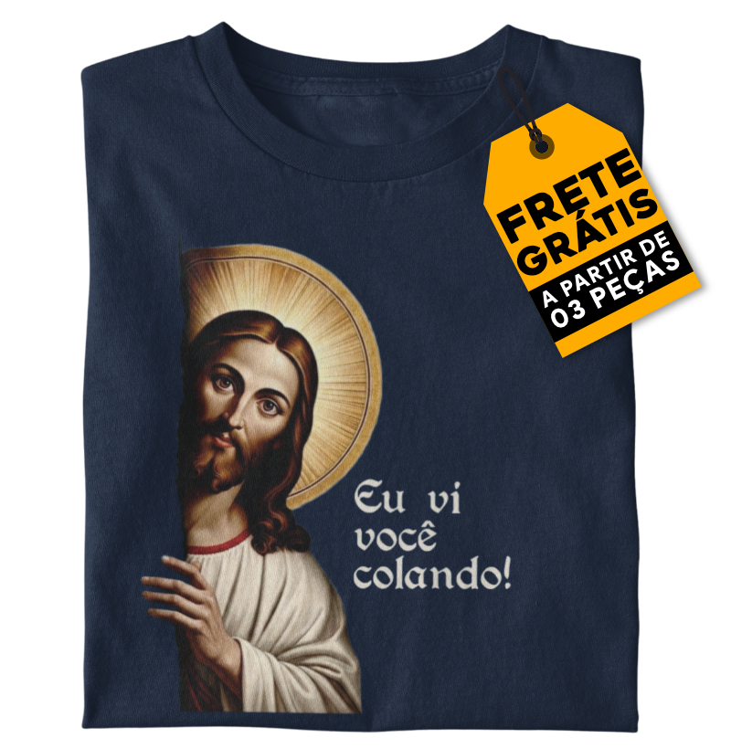 Eu vi você colando!