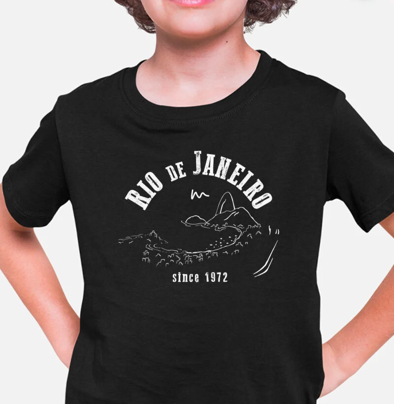 Camiseta infantil Rio de Janeiro
