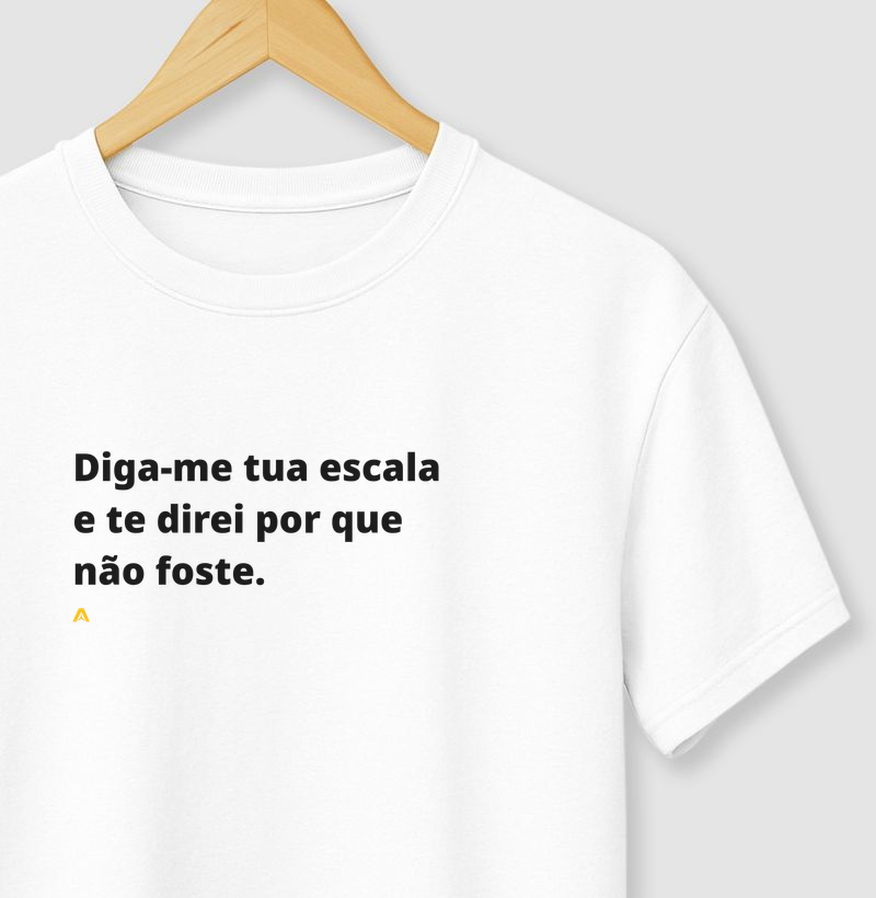 Diga-me tua escala que e te direi por que não foste.