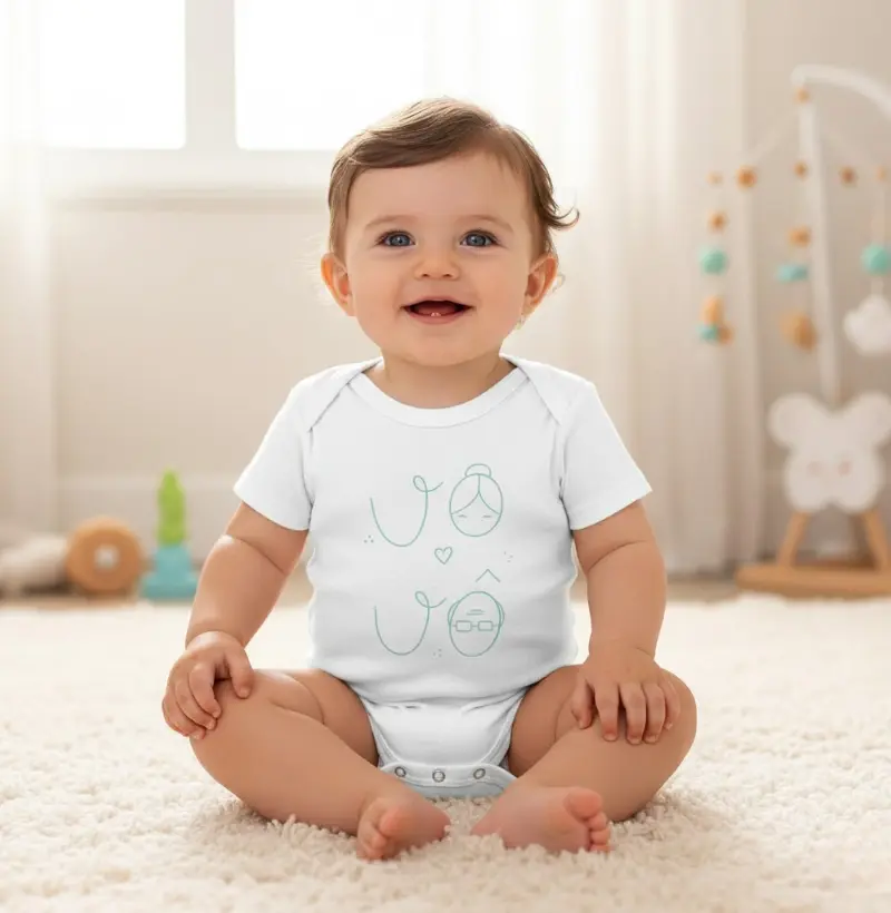 Body Bebê Vó & Vô - Homenagem Especial