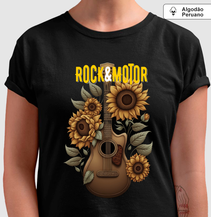 Violão com Girassol