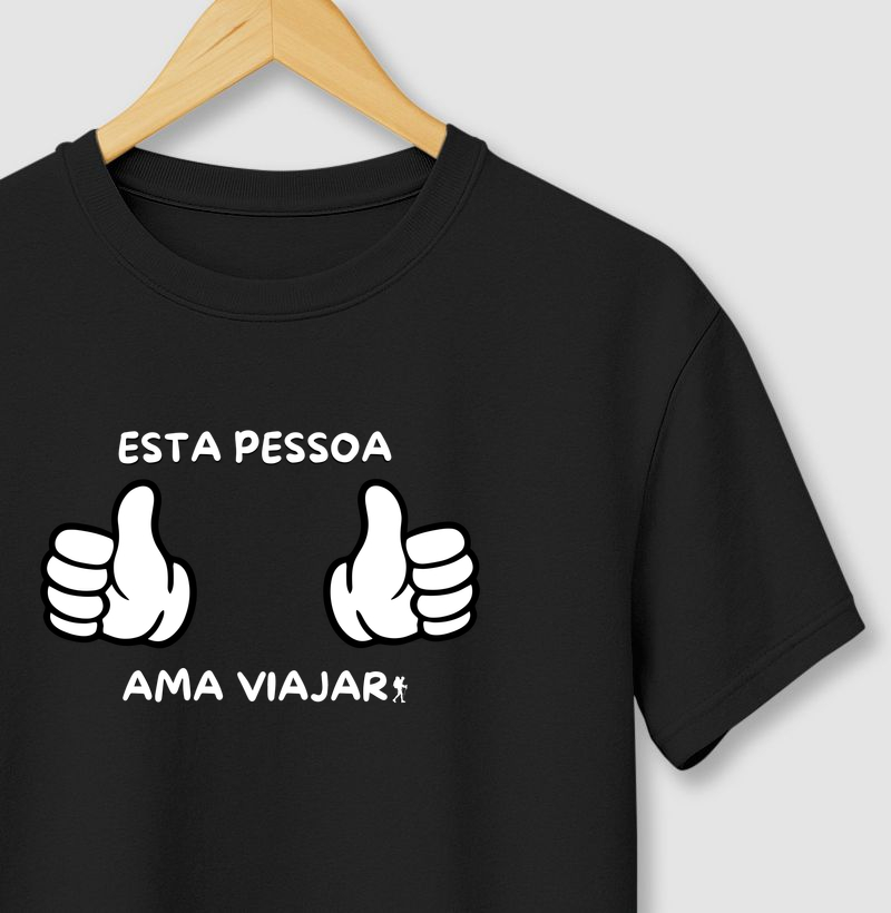 Esta pessoa ama viajar
