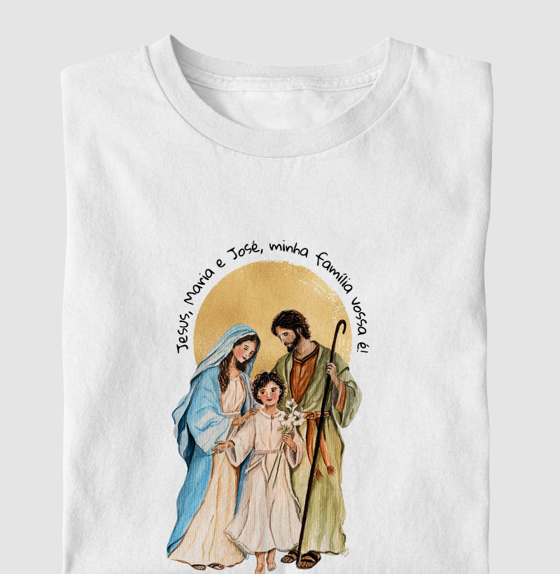 Jesus, Maria e José, minha família vossa é!