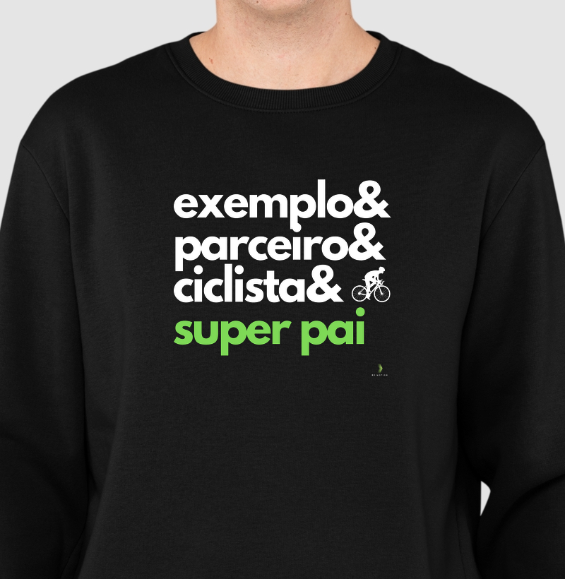 Ciclista e super pai