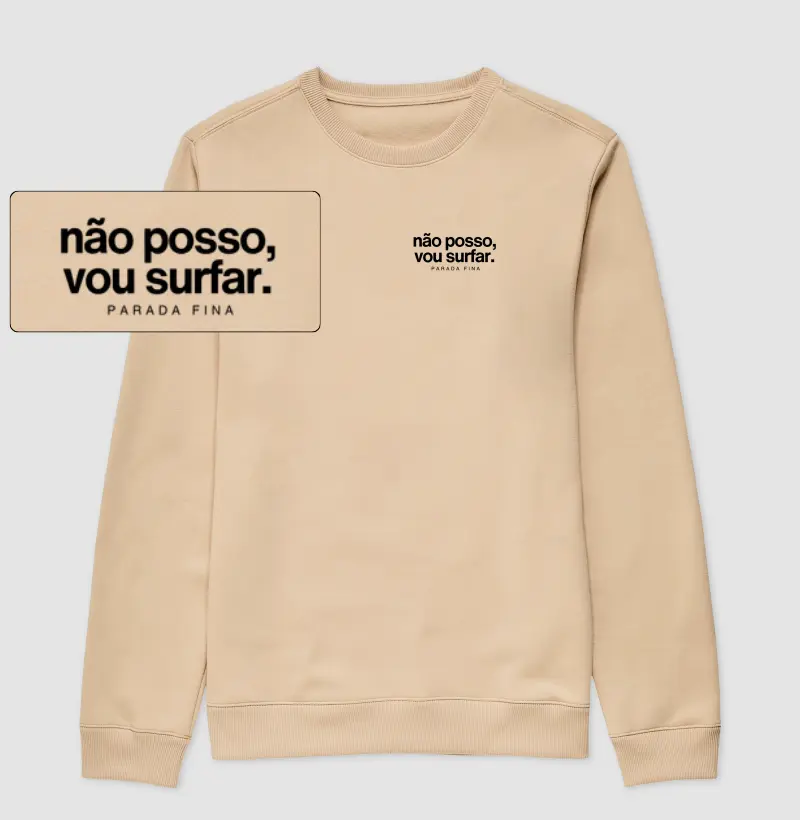 não posso, vou surfar.
