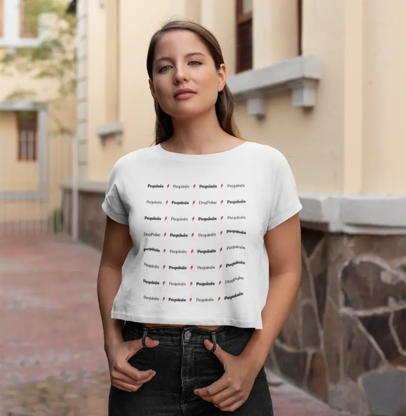 Cropped Dog Pulse Collection Ray of Light - Pequinês