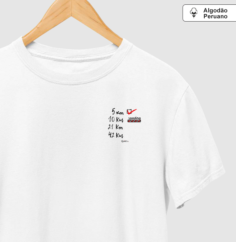 10km Loading - Camiseta de Algodão Peruano