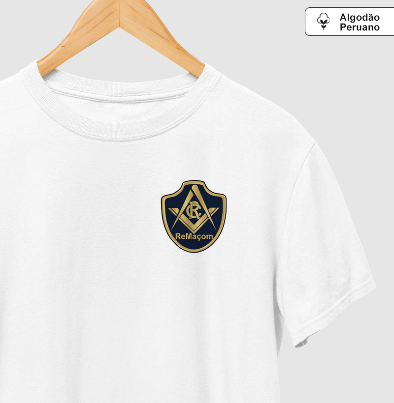 Camiseta Algodão Peruano Azulino (REMAÇOM) - Mr. GADU