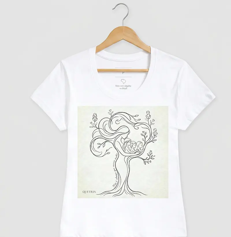 Camiseta Abraço de Mãe