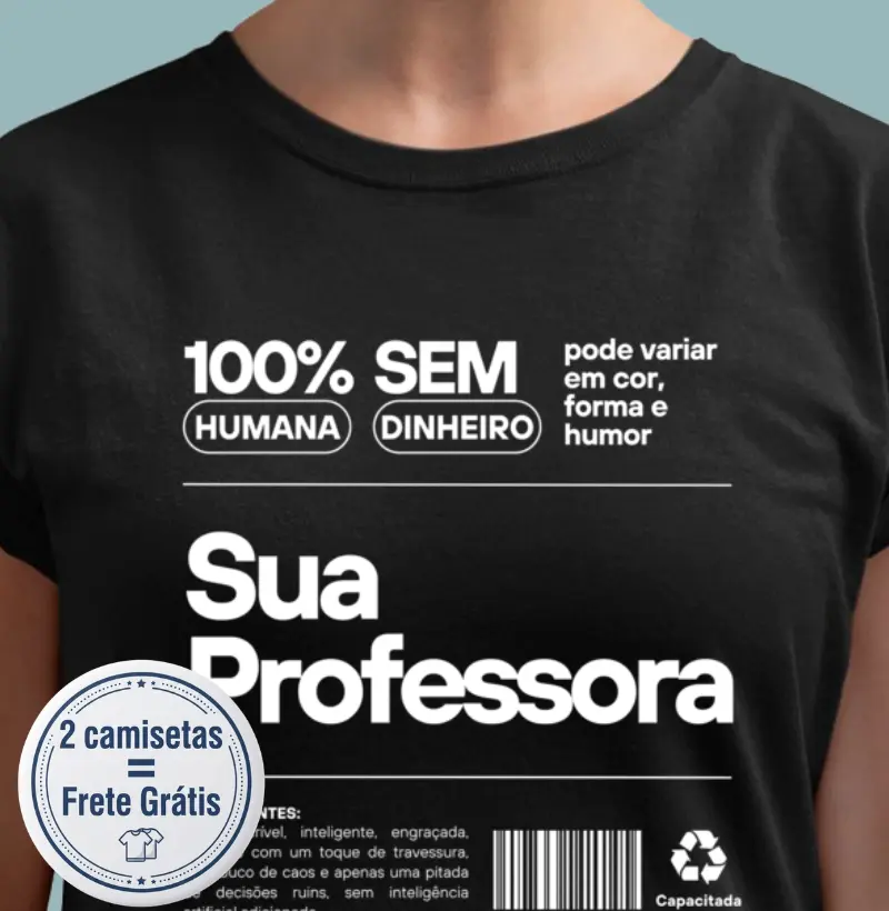 Camiseta Premium Professor/Pedagogo