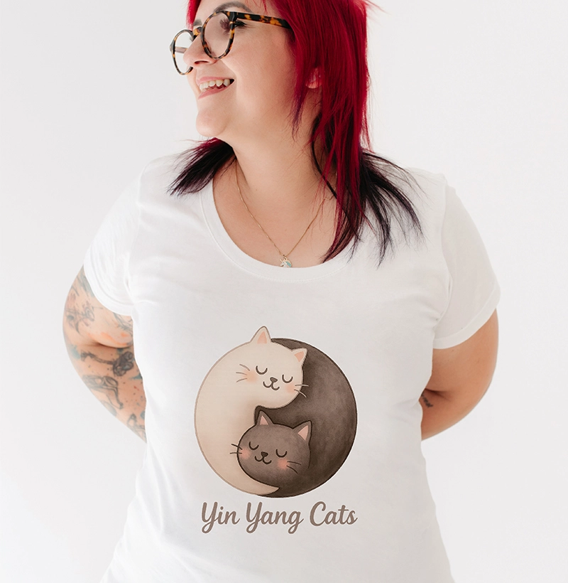 Yin yang Cats