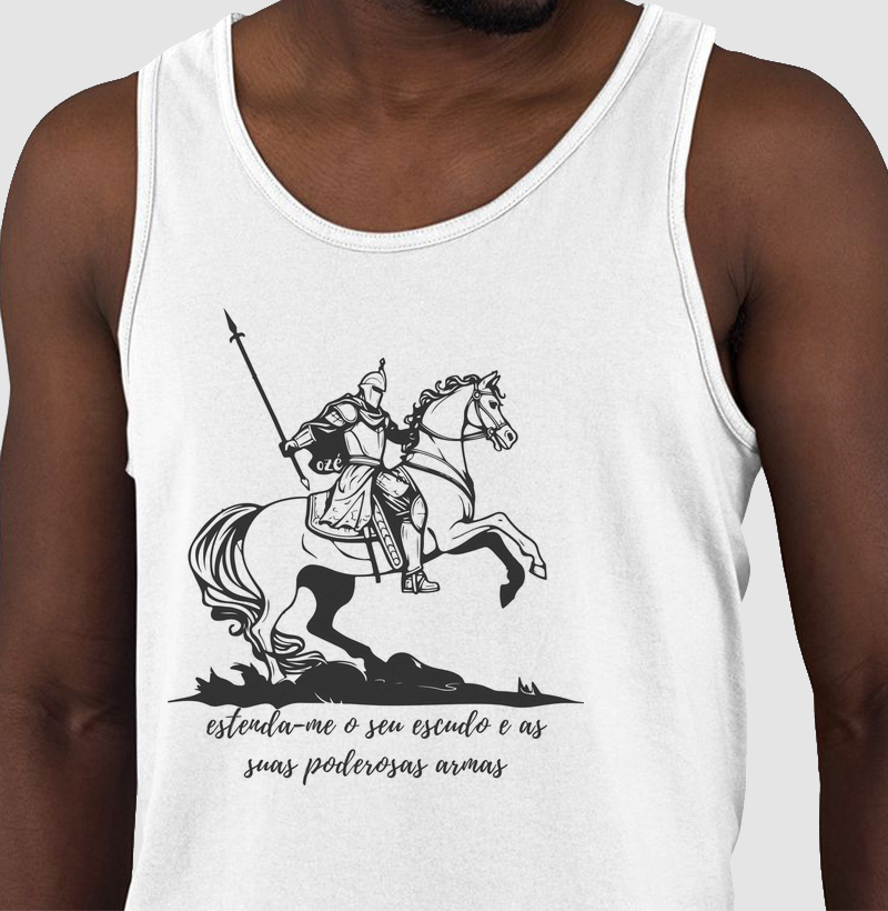 São Jorge: estenda-me o seu escudo e as suas poderosas armas