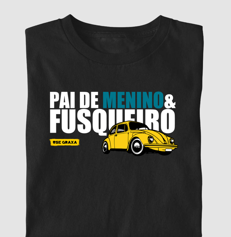 Pai de Menino e Fusqueiro Amarelo