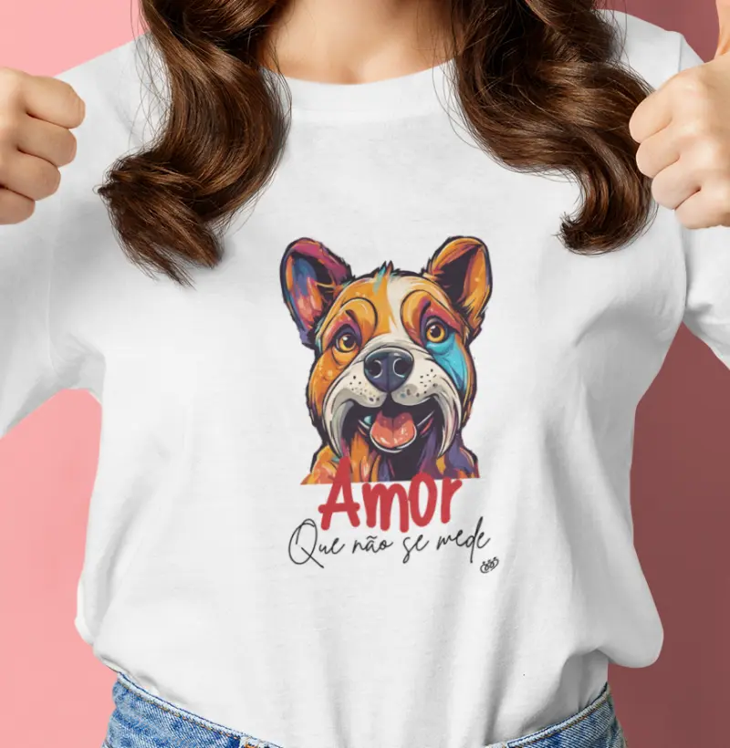 Amor que não se mede Vira Lata rosto