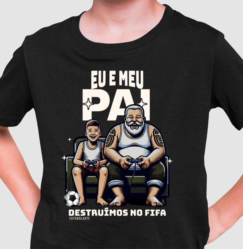 Eu e meu pai destruímos no FIFA