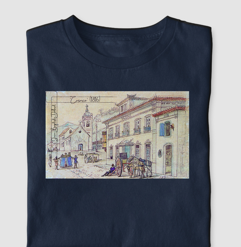 Camiseta Rio Antigo por Debret