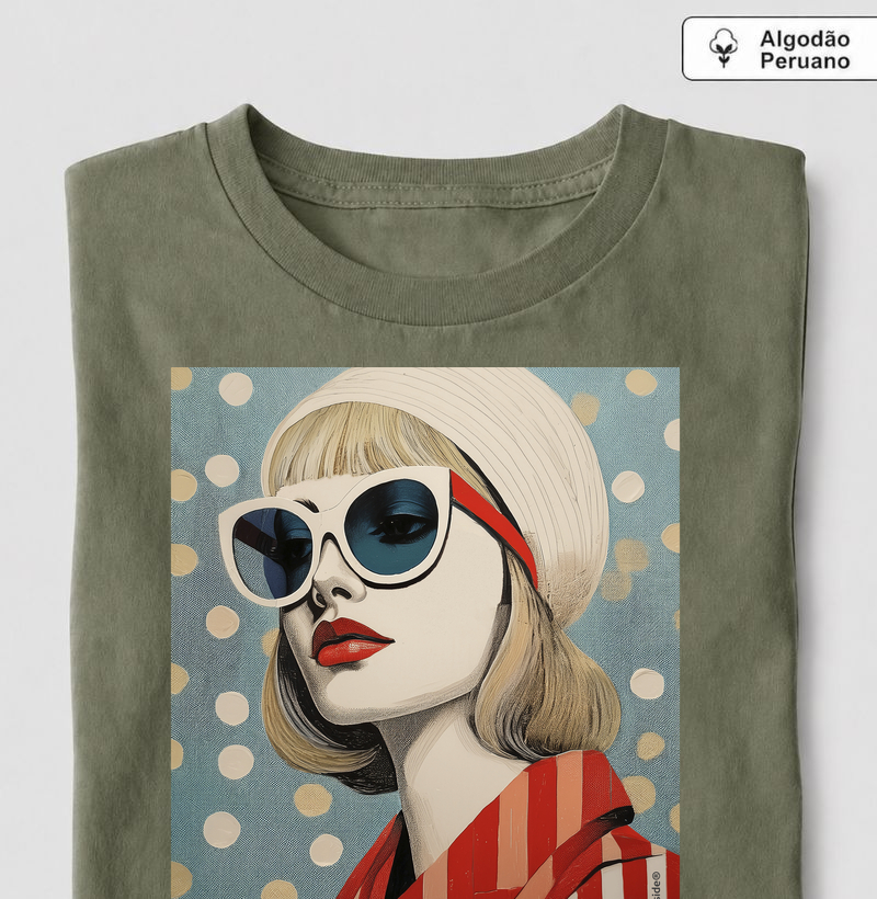 Evelyn - Algodão - Peruano - Camiseta Algodão Peruano
