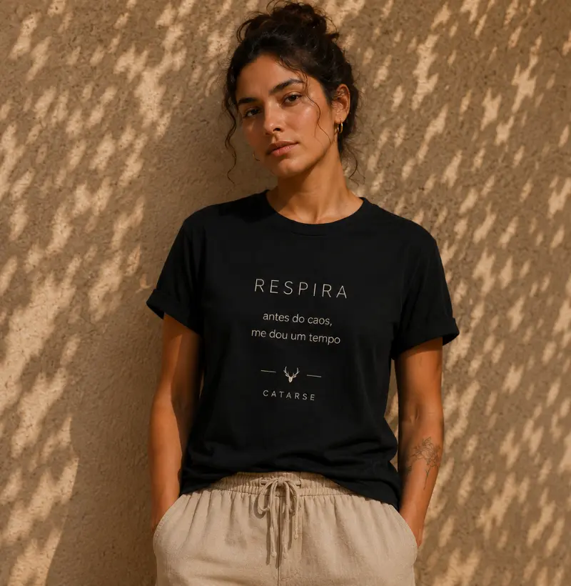 RESPIRA — “antes do caos, me dou um tempo”