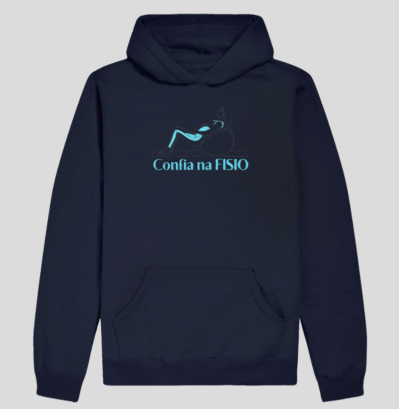 Confia na Fisio Hoodie Slim - Aquelas que muitas vezes garantem o parto natural por trás dos holofotes