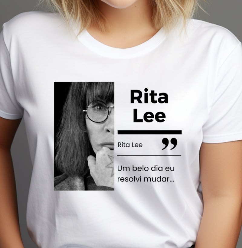 Rita Lee "Um belo dia eu resolvi mudar"