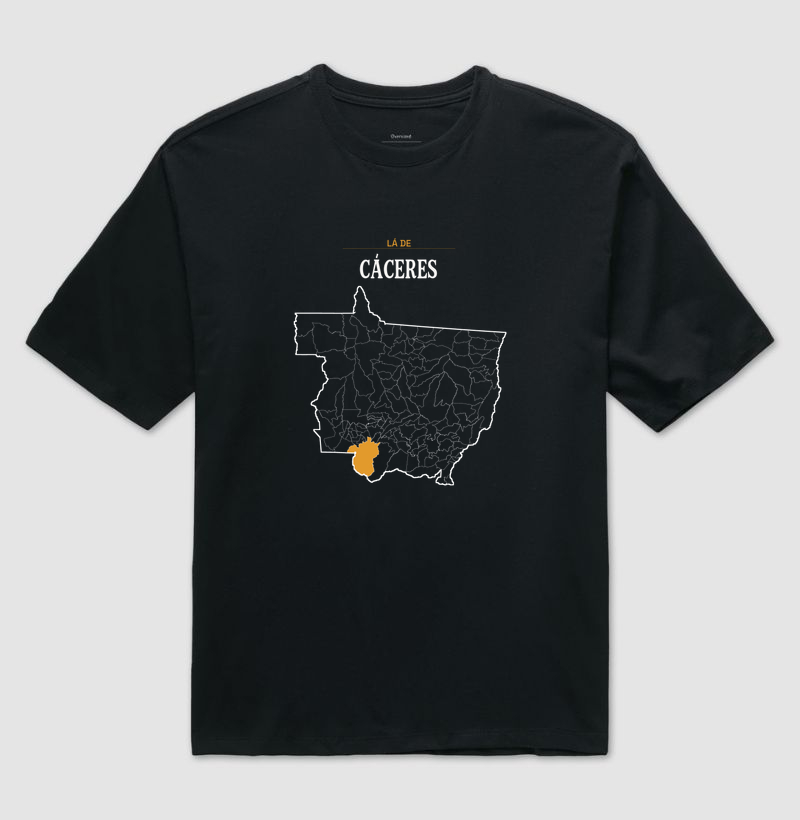 Cáceres | Território MT - Camiseta Oversized