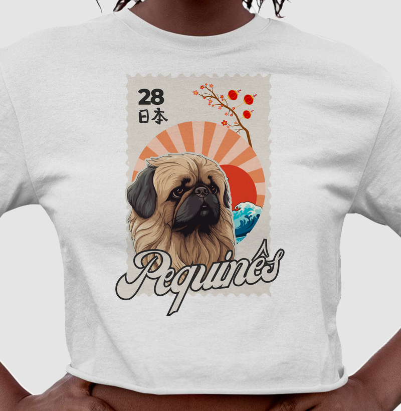 Cropped Nihon Pequinês Dog Pulse